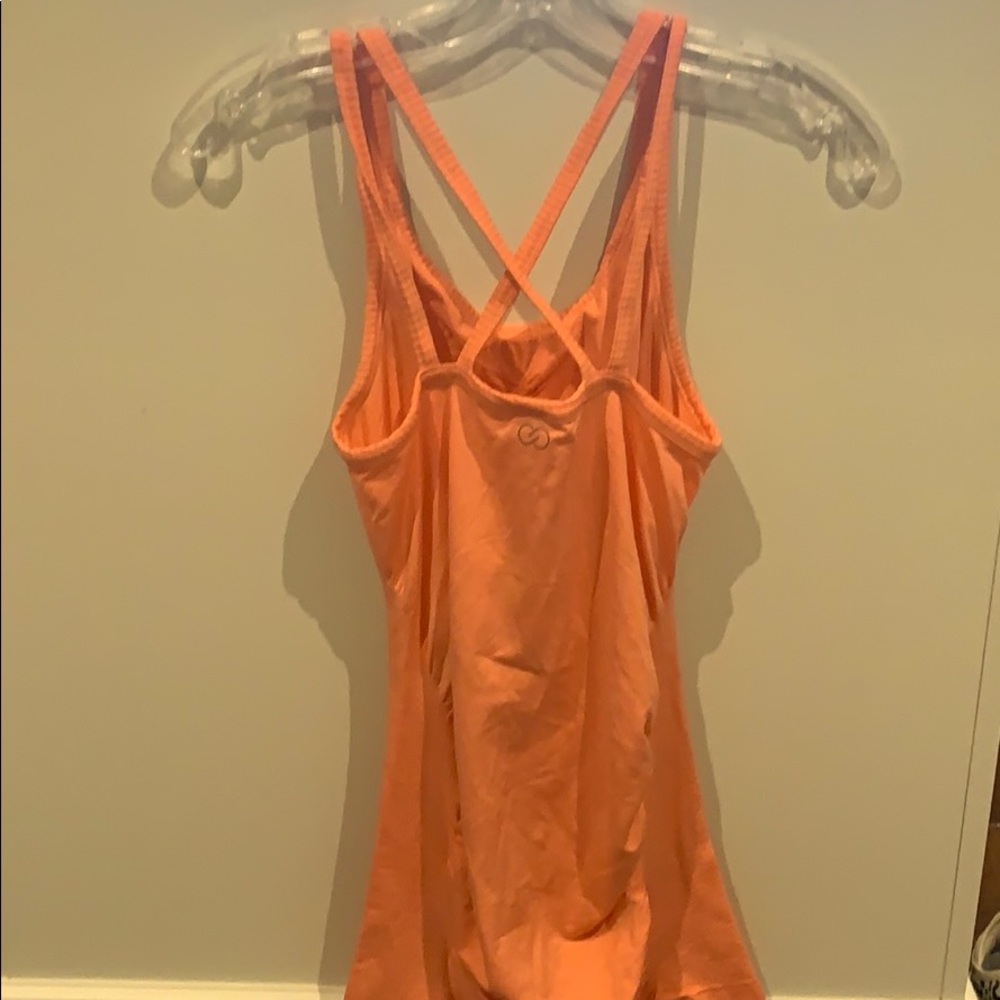 Calia yoga tank - coral size M